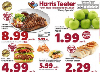 Harris Teeter Weekly Ad Nov 29 – Dec 05, 2023