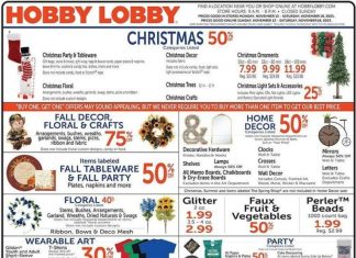 Hobby Lobby Weekly Ad Nov 12 – Nov 18, 2023