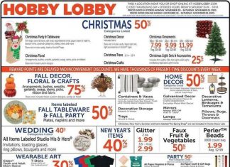 Hobby Lobby Weekly Ad Nov 19 – Nov 25, 2023