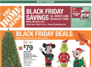 Home Depot Black Friday Ad Nov 23 – Nov 29, 2023