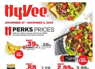 Hy-Vee Weekly Ad Nov 27 – Dec 03, 2023