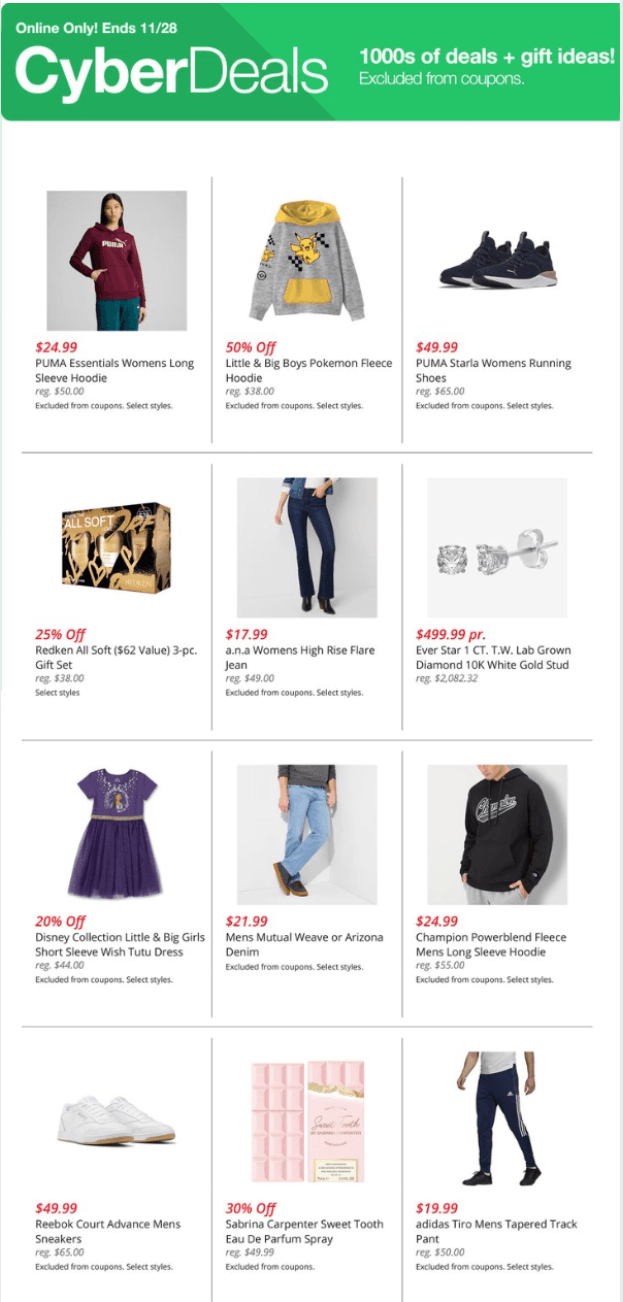 JCPenney Store Ad Nov 26 Nov 28, 2023