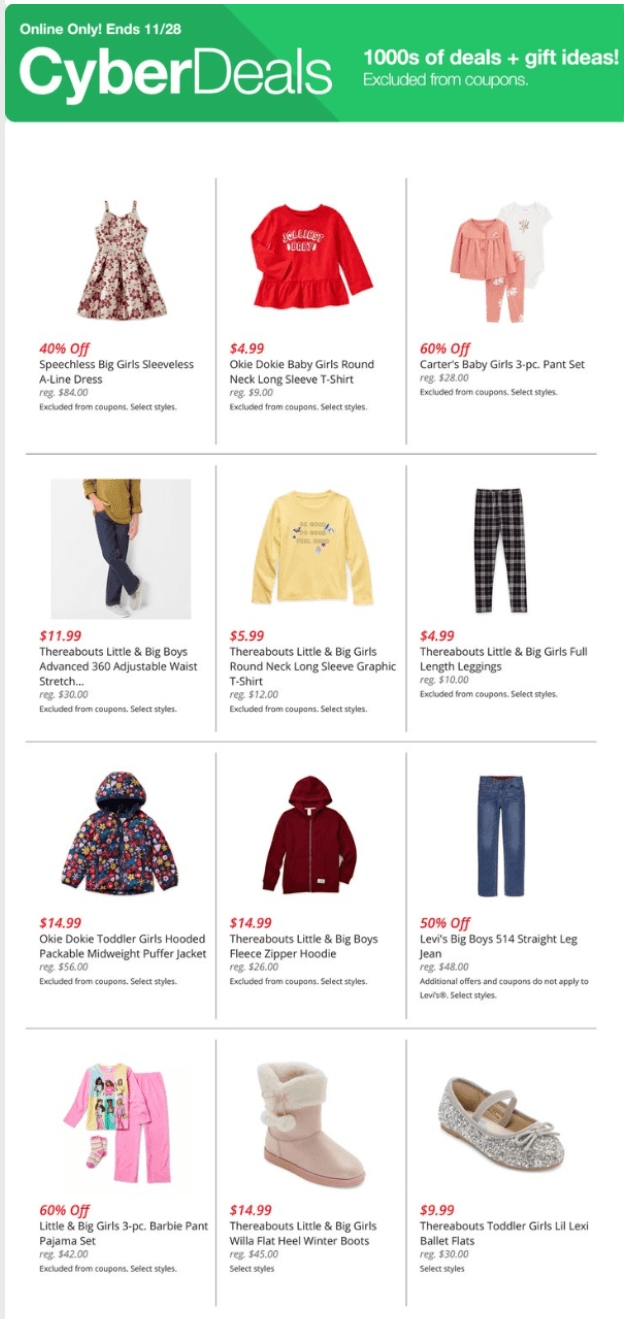 JCPenney Store Ad Nov 26 Nov 28, 2023