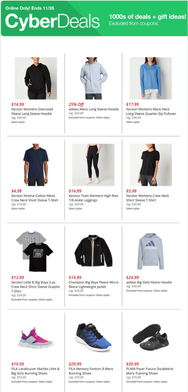 JCPenney Store Ad Nov 26 Nov 28, 2023