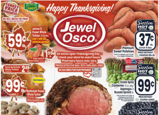 Jewel Osco Happy Thanksgiving Ad Nov 15 – Nov 23, 2023