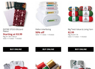 Jo-Ann Black Friday Deals Nov 01 – Nov 05, 2023