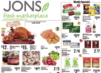 Jons Weekly Ad Nov 15 – Nov 23, 2023 (Thanksgiving Day Promotion Included)
