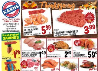 Karns Quality Foods Weekly Ad Nov 14 – Nov 20, 2023