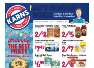 Karns Quality Foods Monthly Ad Nov 28 – Dec 25, 2023