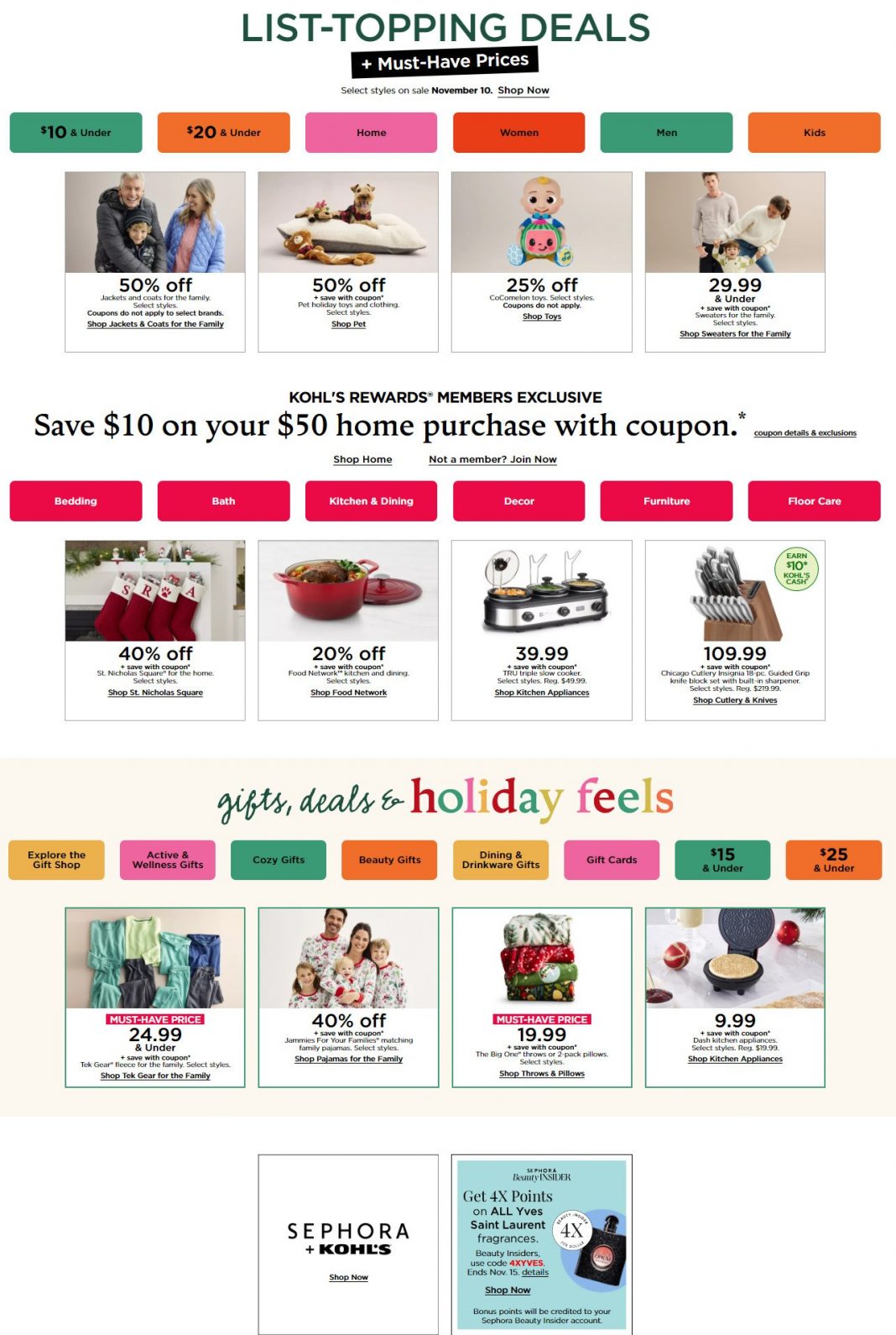 Kohl's Coupon Ad Until Nov 18, 2023