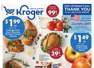 Kroger Weekly Ad Nov 08 – Nov 14, 2023