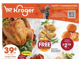 Kroger Weekly Ad Nov 15 – Nov 23, 2023 (Thanksgiving Promotion Included)