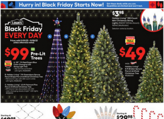 Lowe’s Black Friday Ad Nov 01 – Nov 08, 2023