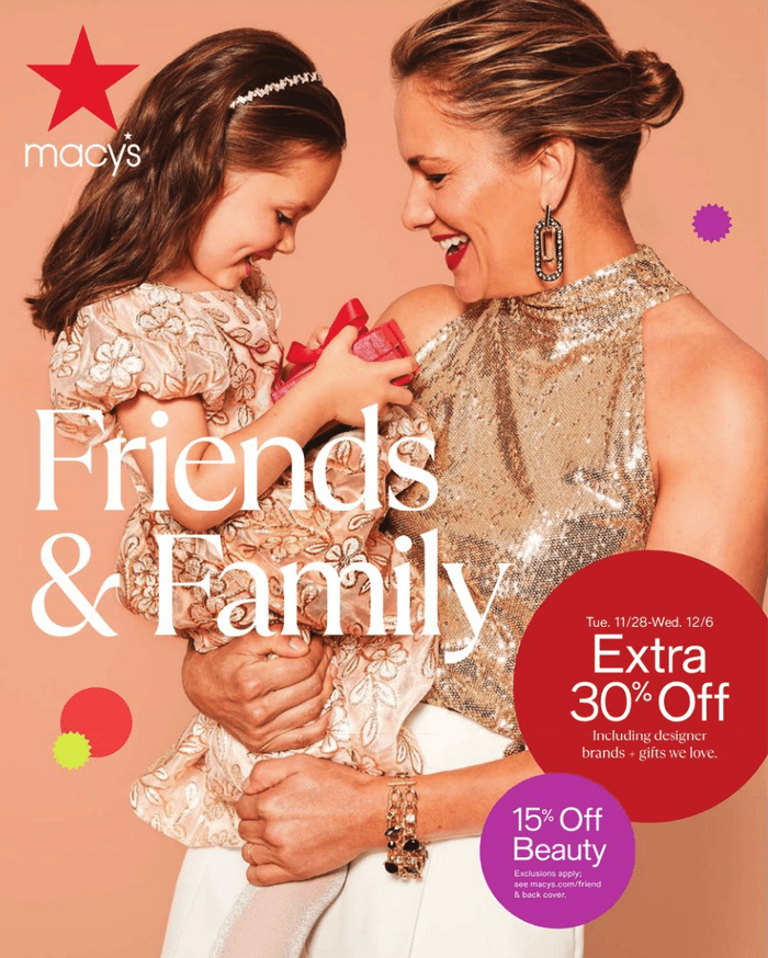 Macy's Friends & Family Sale Nov 24 Dec 06, 2023