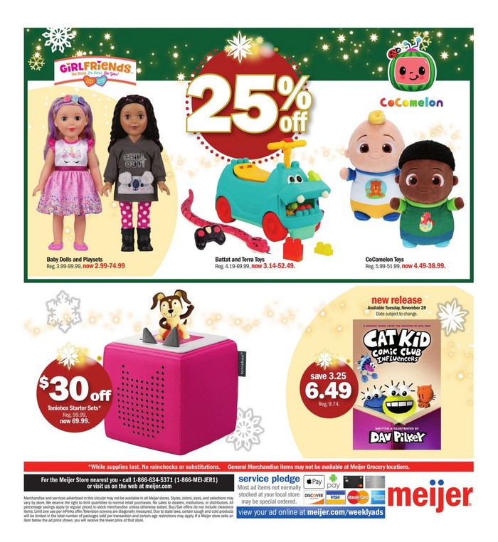 Meijer Holiday Ad Nov 26 Dec 02, 2023