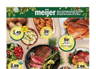 Meijer Weekly Ad Nov 19 – Nov 25, 2023 (Thanksgiving Promotion Included)