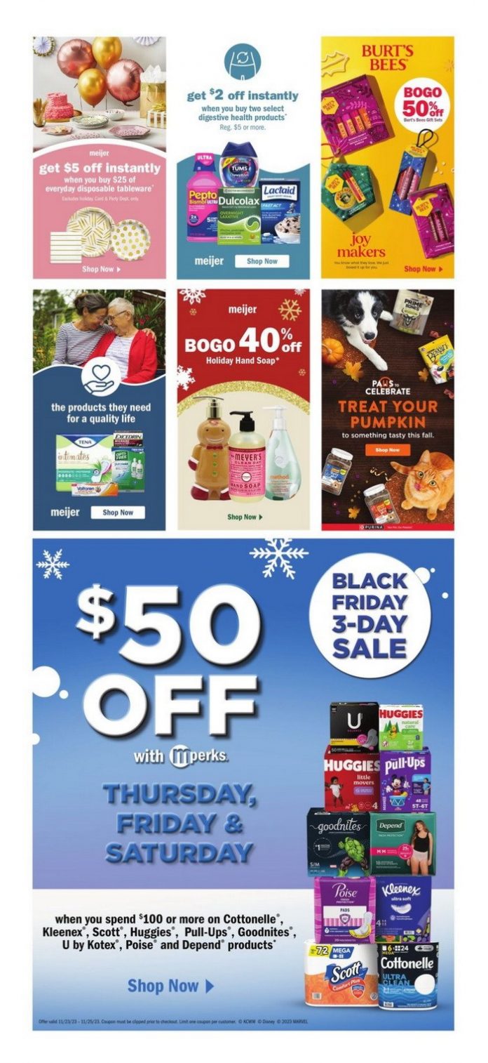 Meijer Weekly Ad Nov 19 Nov 25, 2023 (Thanksgiving Promotion Included)