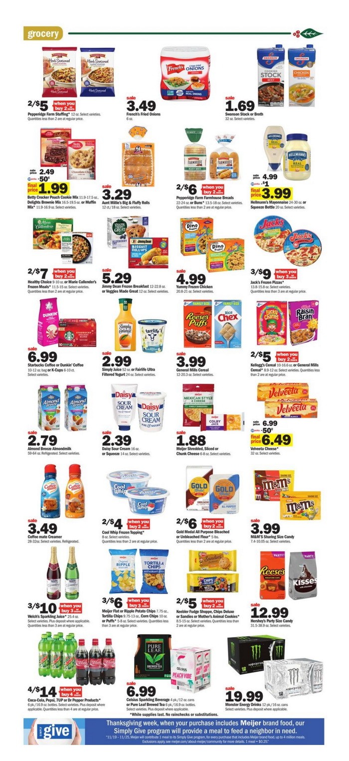 Meijer hours for thanksgiving Thanksgiving dinner restaurants katy texas
