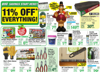 Menards Weekly Ad Nov 02 – Nov 12, 2023
