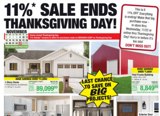 Menards Weekly Ad Nov 09 – Nov 23, 2023 (Thanksgiving Promotion Included)