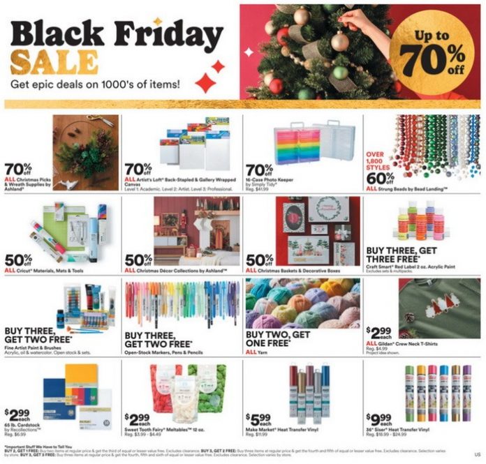 Michaels Black Friday Ad Nov 17 Nov 26, 2023