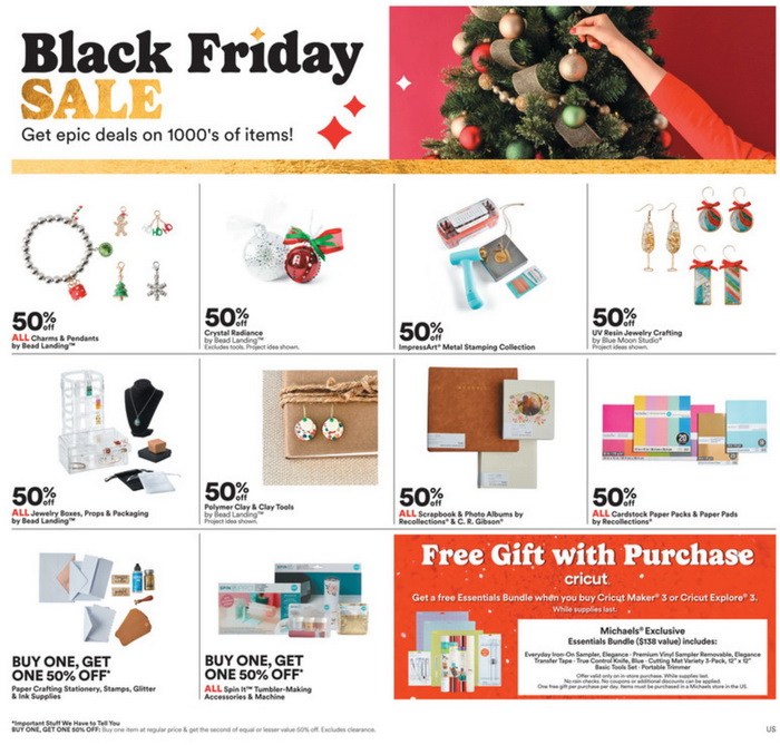 Michaels Black Friday 2025 Ad Glory Emmeline