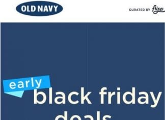 Old Navy Early Black Friday Sale Nov 20 – Nov 26, 2023