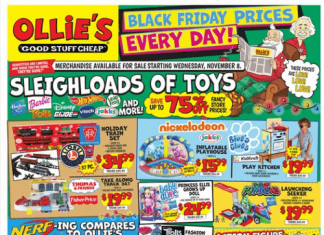 Ollie’s Weekly Ad Nov 08 – Nov 15, 2023 (Black Friday Promotion Included)