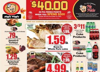Piggly Wiggly Weekly Ad Nov 01 – Nov 07, 2023