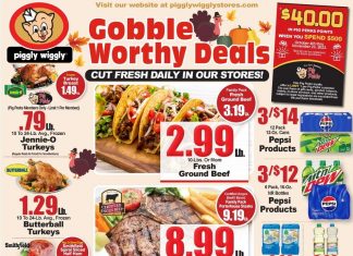 Piggly Wiggly Weekly Ad Nov 08 – Nov 14, 2023