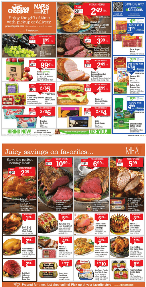 Price Chopper Weekly Ad Nov 12 – Nov 18, 2023