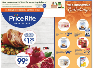 Price Rite Weekly Ad Nov 03 – Nov 09, 2023
