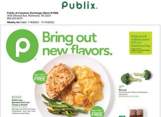 Publix Weekly Ad Nov 08 – Nov 14, 2023 (Thanksgiving Promotion Included)