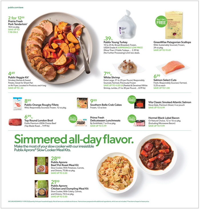 Publix Weekly Ad Nov 08 Nov 14, 2023 (Thanksgiving Promotion Included)