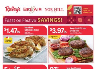 Raley’s Supermarkets Weekly Ad Nov 29 – Dec 05, 2023