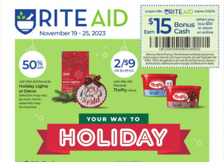 Rite Aid Weekly Ad Nov 19 – Nov 25, 2023