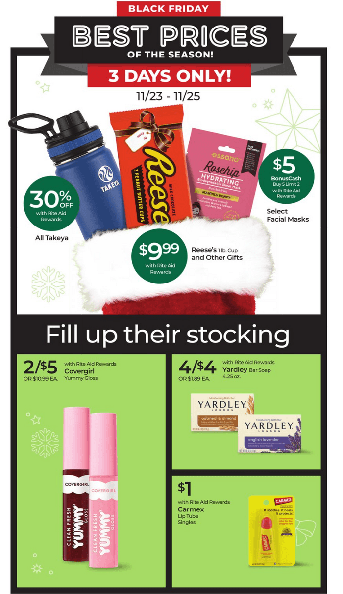Rite Aid Black Friday Ad Nov 23 Nov 25, 2023