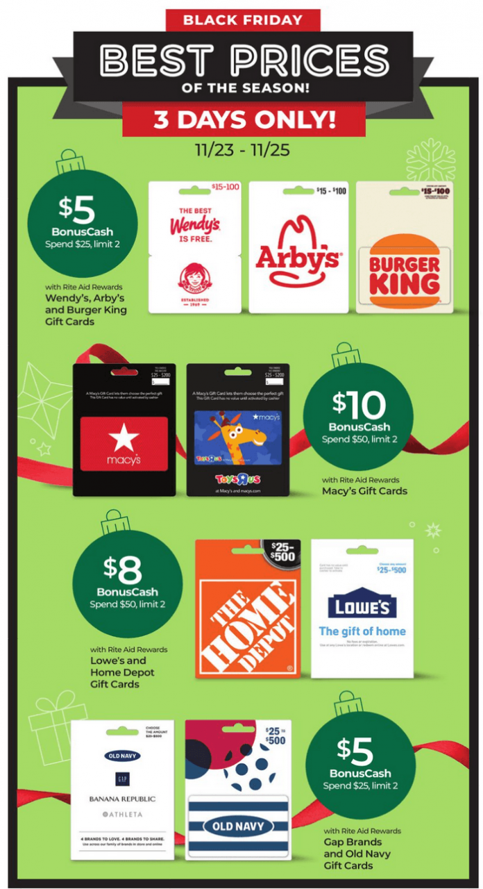 Rite Aid Black Friday Ad Nov 23 Nov 25, 2023