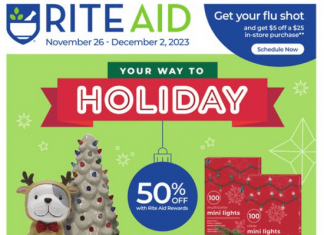 Rite Aid Weekly Ad Nov 26 – Dec 02, 2023