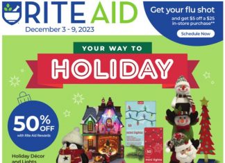 Rite Aid Weekly Ad Dec 03 – Dec 09, 2023