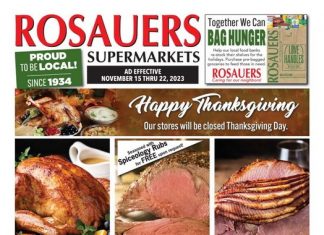 Rosauers Weekly Ad Nov 15 – Nov 22, 2023
