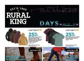 Rural King Cyber Days Sale Nov 27 – Nov 29, 2023