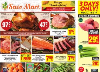 Save Mart Supermarkets Weekly Ad Nov 15 – Nov 23, 2023 (Thanksgiving Promotion Included)