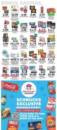 Schnucks Weekly Ad Nov 29 – Dec 05, 2023