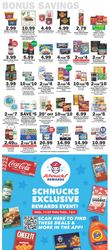 Schnucks Weekly Ad Nov 29 – Dec 05, 2023