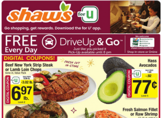 Shaw’s Weekly Ad Nov 03 – Nov 09, 2023