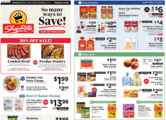 ShopRite Weekly Ad Nov 03 – Nov 09, 2023