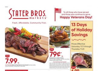 Stater Bros Weekly Ad Nov 15 – Nov 23, 2023 (Thanksgiving Promotion Included)
