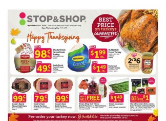 Stop & Shop Happy Thanksgiving Ad Nov 17 – Nov 23, 2023