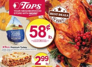 Tops Weekly Ad Nov 12 – Nov 18, 2023 (Thanksgiving Promotion Included)